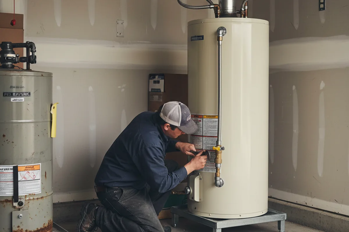 Water heater and shutoff valve replacement in Wauchula